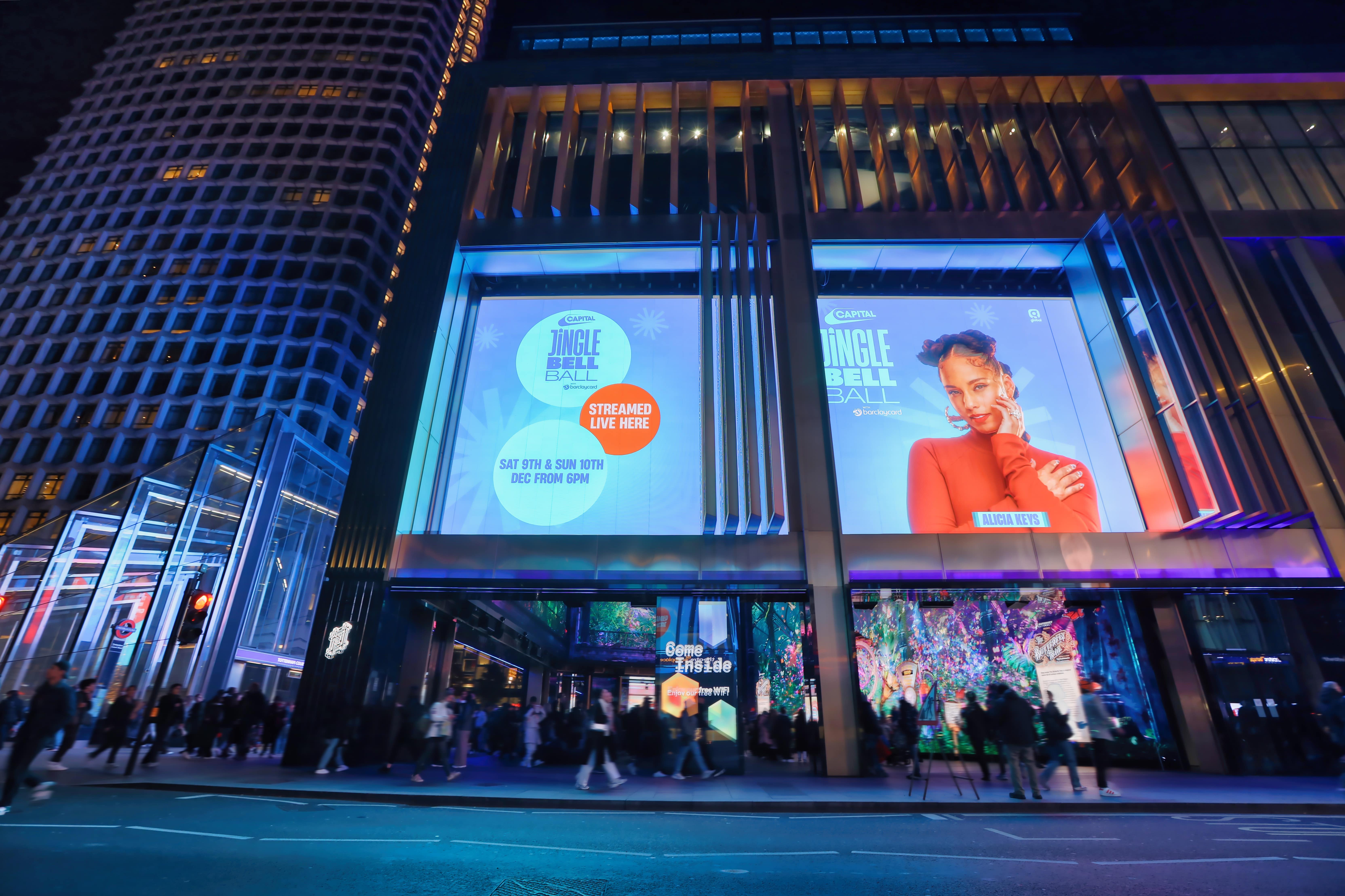 Barclaycard and Global to stream Capital’s Jingle Bell Ball on Outernet Screens  